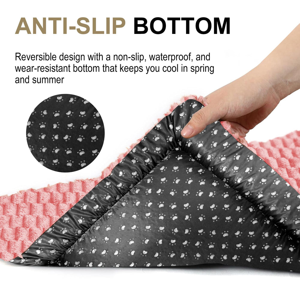 Pobopobo dog bed crate mat suitable for dogs and cats in shared homes.