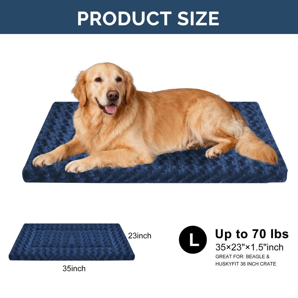 Pobopobo crate pad indoor-outdoor shows versatile comfort for home and camping.