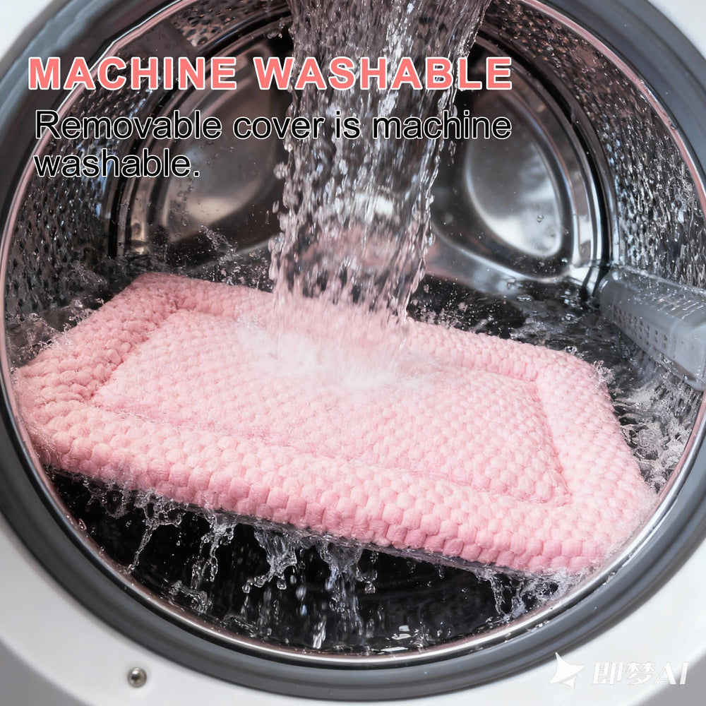 Pobopobo dog bed mat durable construction for long-lasting use.