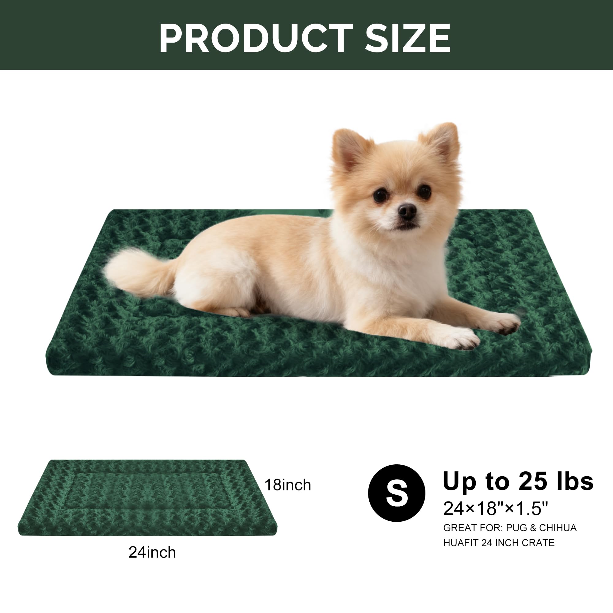 Pobopobo dog bed mat is machine washable for easy cleaning