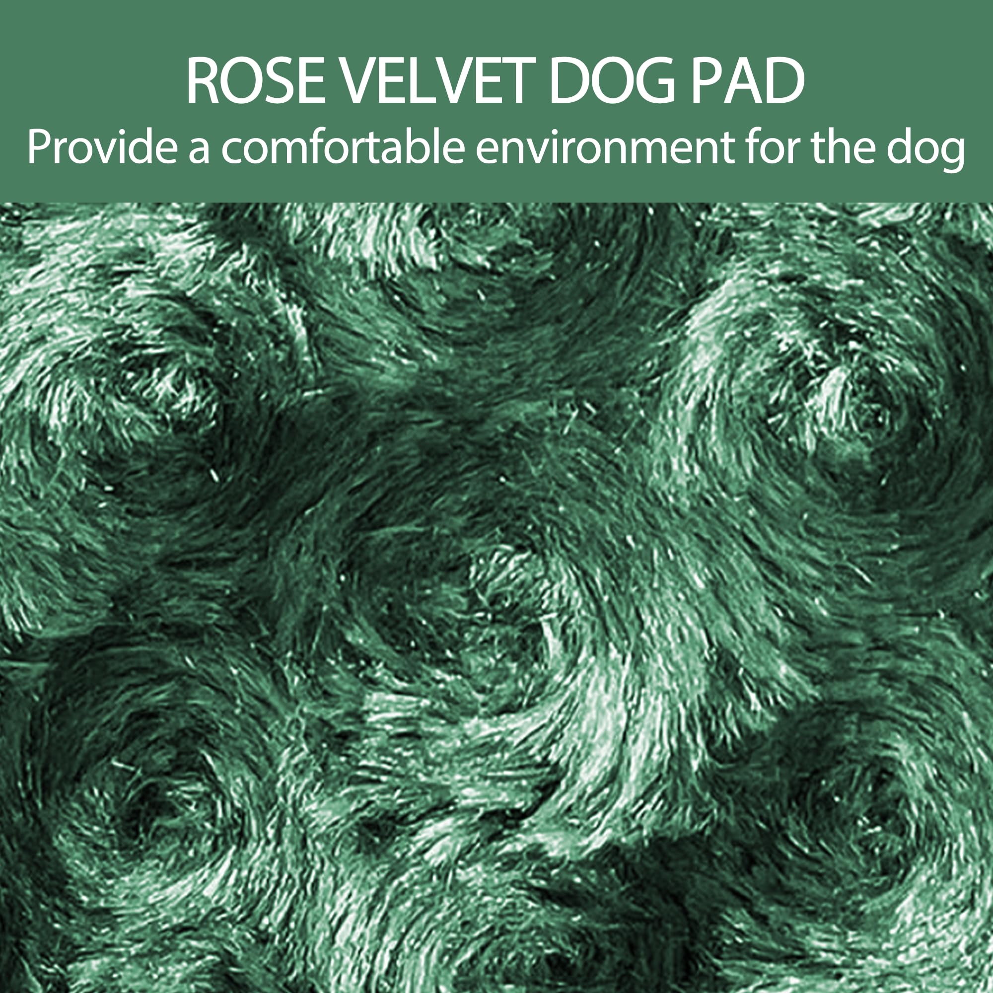 Pobopobo 24x18 crate pad provides roomy comfort