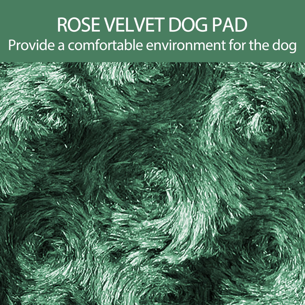 Pobopobo 24x18 crate pad provides roomy comfort