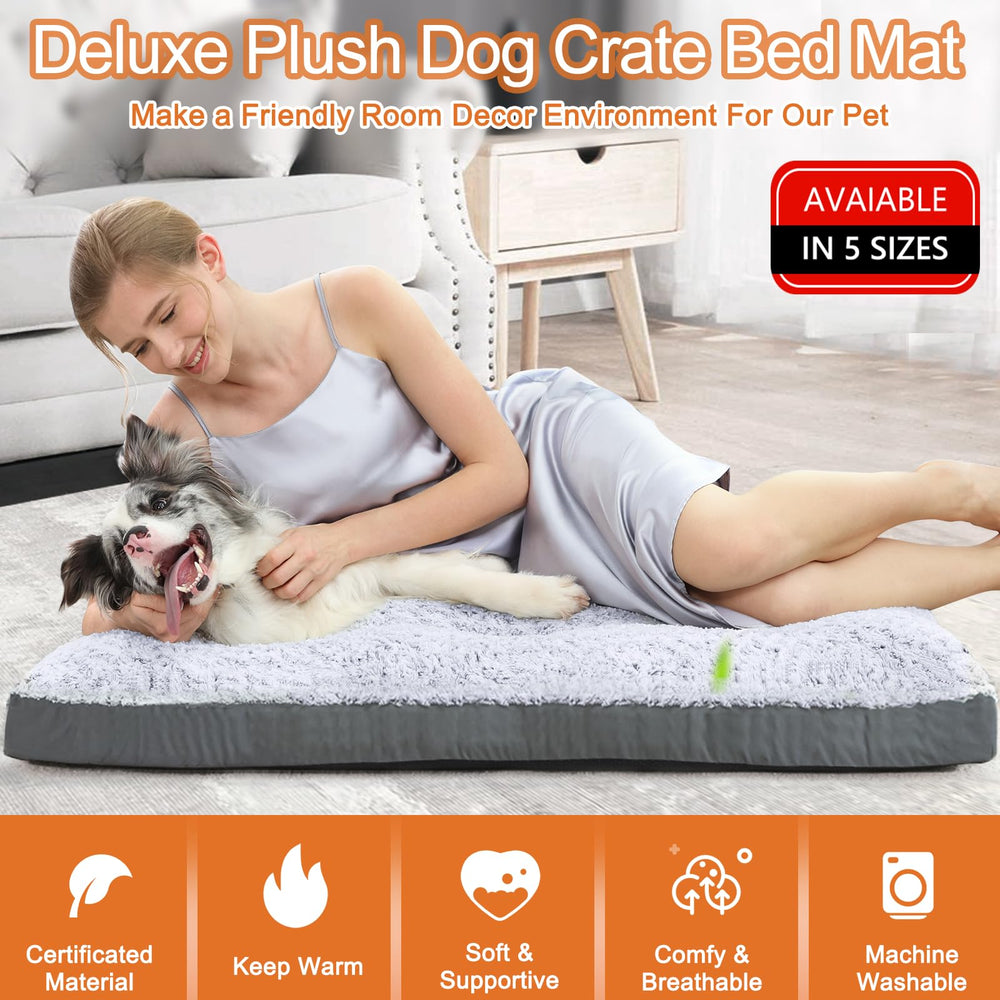 POCBLUE bed interior showing plush down-alternative filling for support