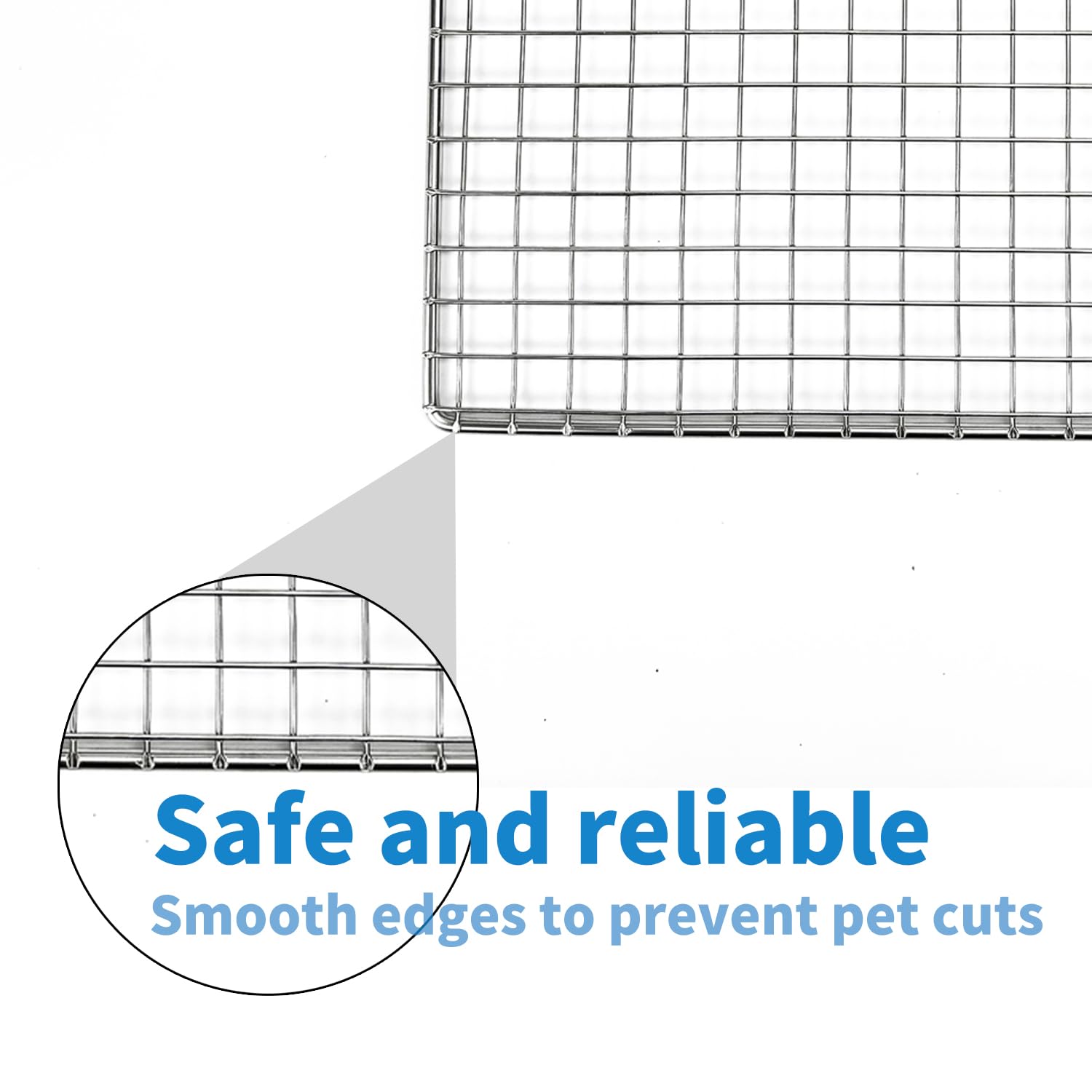 PODOO Rabbit Litter Box odor-resistant material helps keep the cage fresher