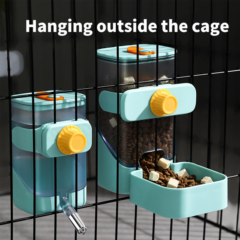 PODOO transparent-levels-view image enables quick checks of food and water levels.