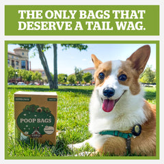 Pogi's leak-proof poop bags maintain containment during handling.