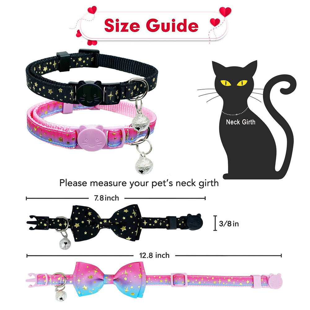 Pohshido cat bow tie removable detail for quick styling.