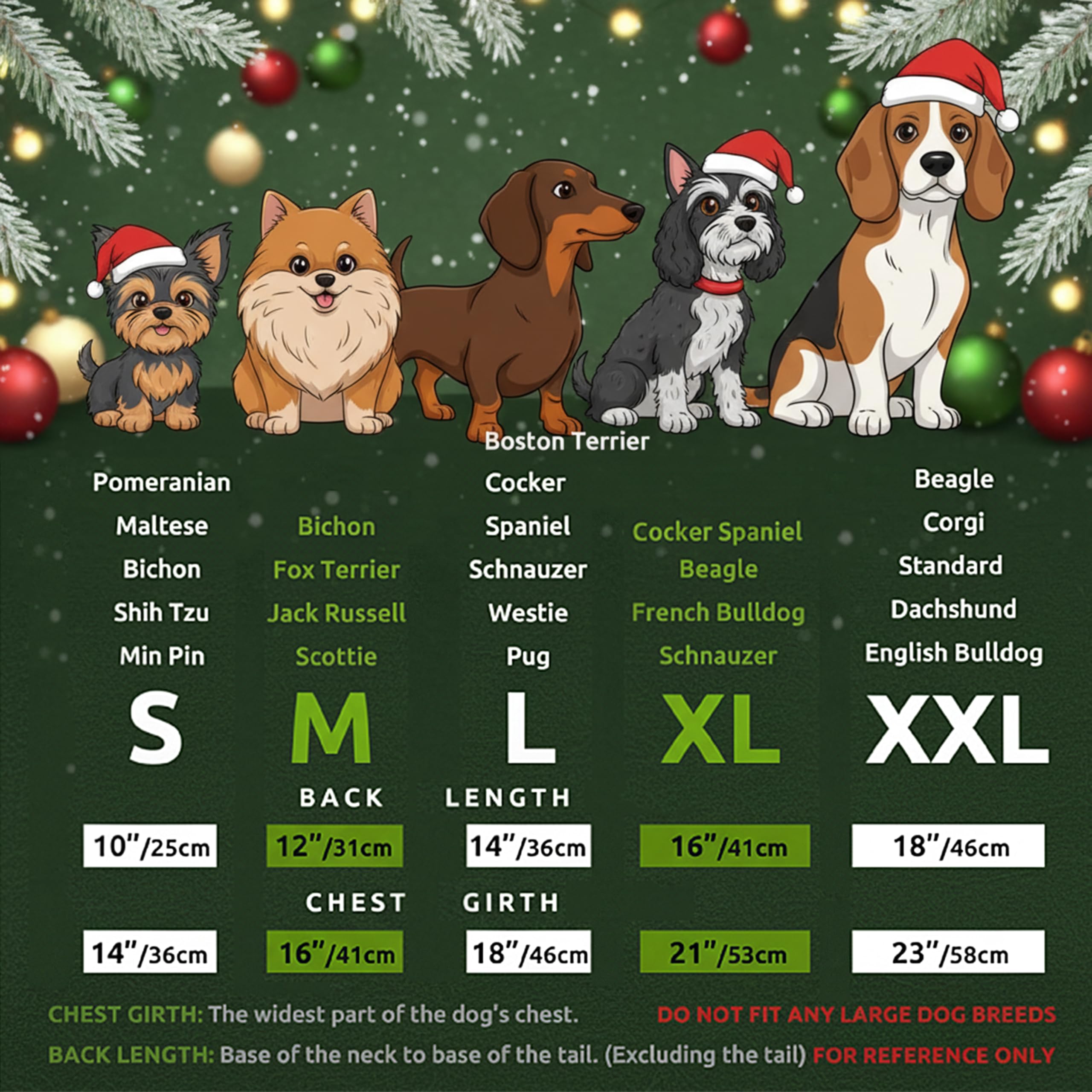 Pohshido Santa Pajama soft fabric provides gentle comfort for dogs