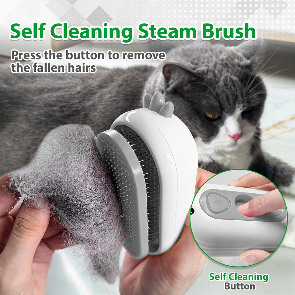 POIIOPY Self-cleaning button design makes quick cleanup after brushing simpler.