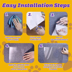 Polamg application step demonstrates easy sofa setup