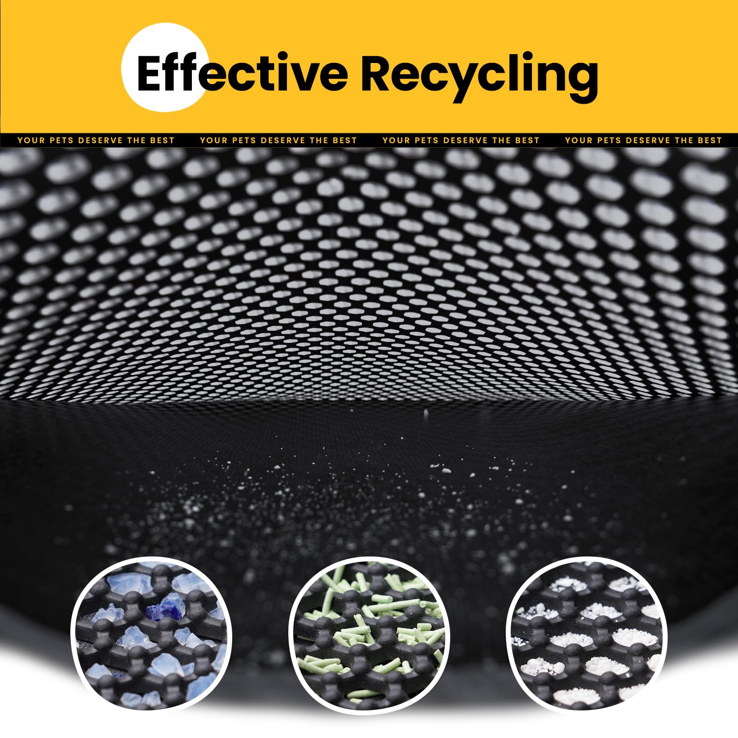 Polarduck Cat Litter Mat suitable for apartment use reduces litter spread in small spaces.