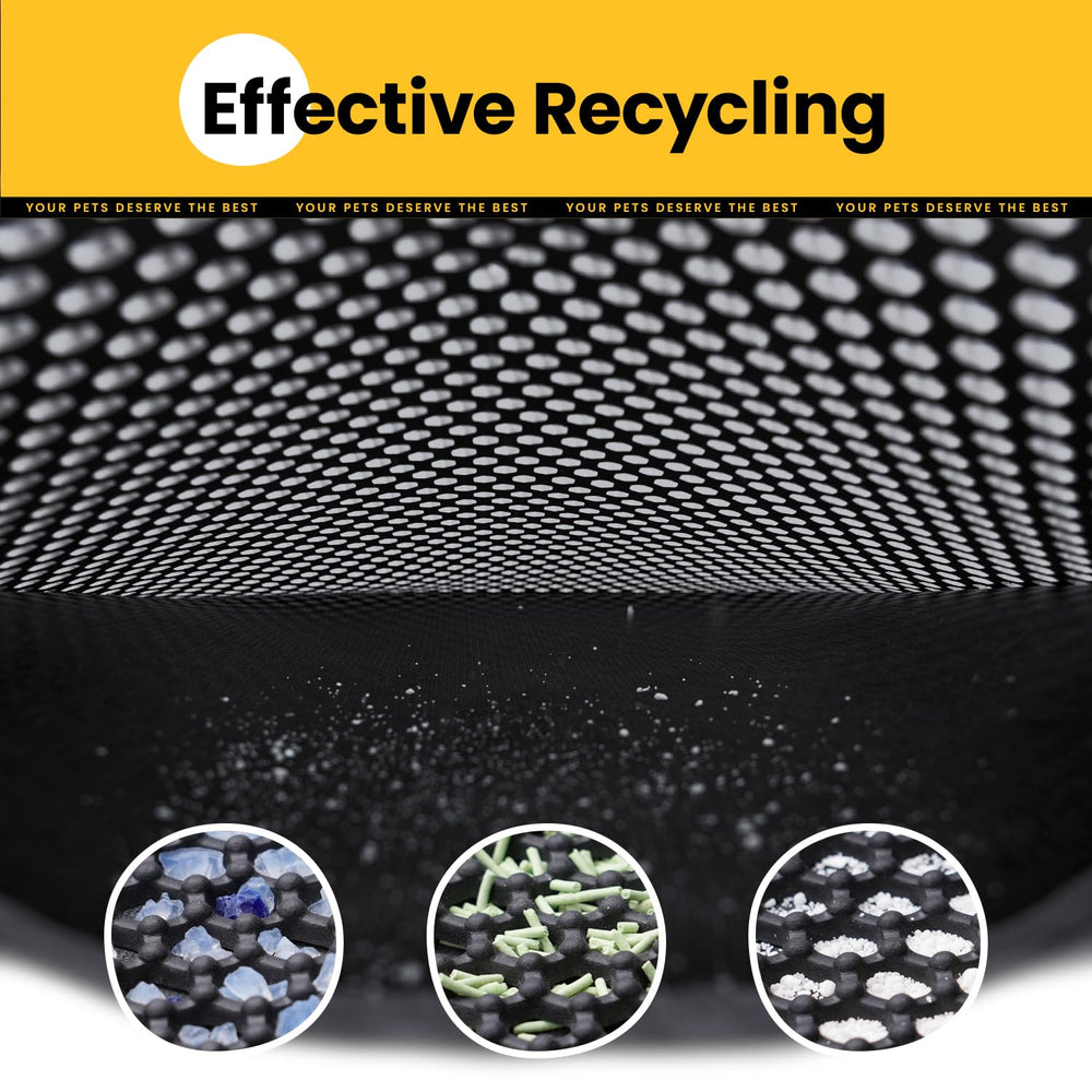 Polarduck Cat Litter Mat suitable for apartment use reduces litter spread in small spaces.