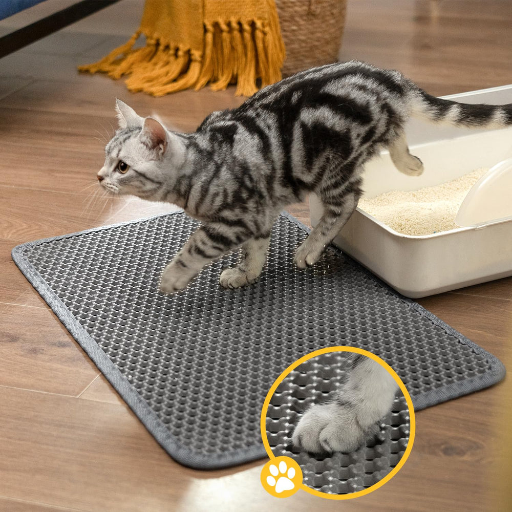 Polarduck Cat Litter Mat space-saving size fits small apartments