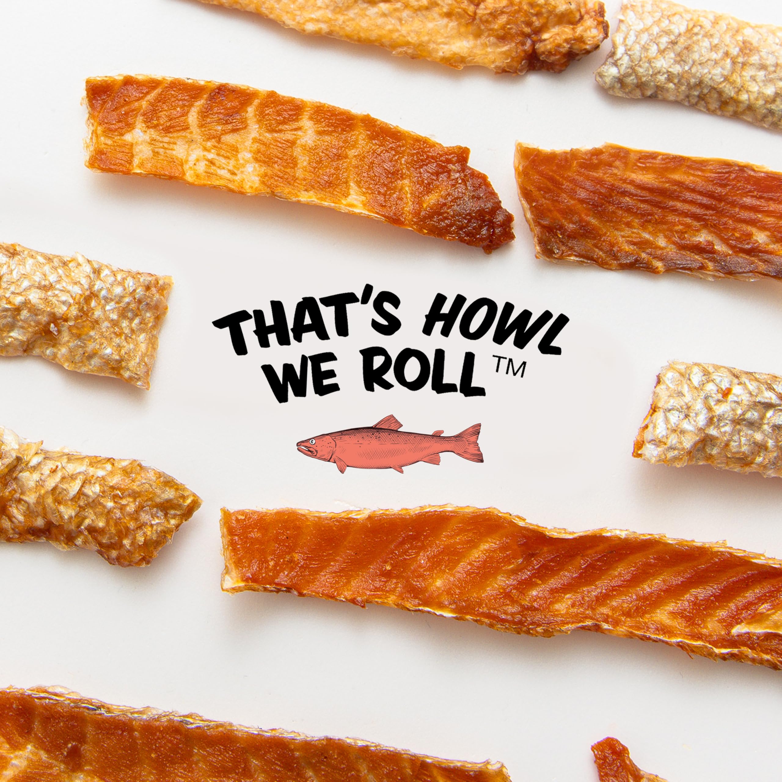 Polkadog Salmon Skins Shortie grain-free choice for sensitive tummies