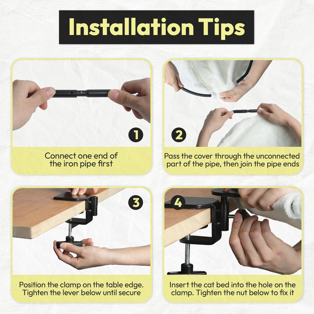 POMESEA tool-free install lets you set up quickly on most desks.