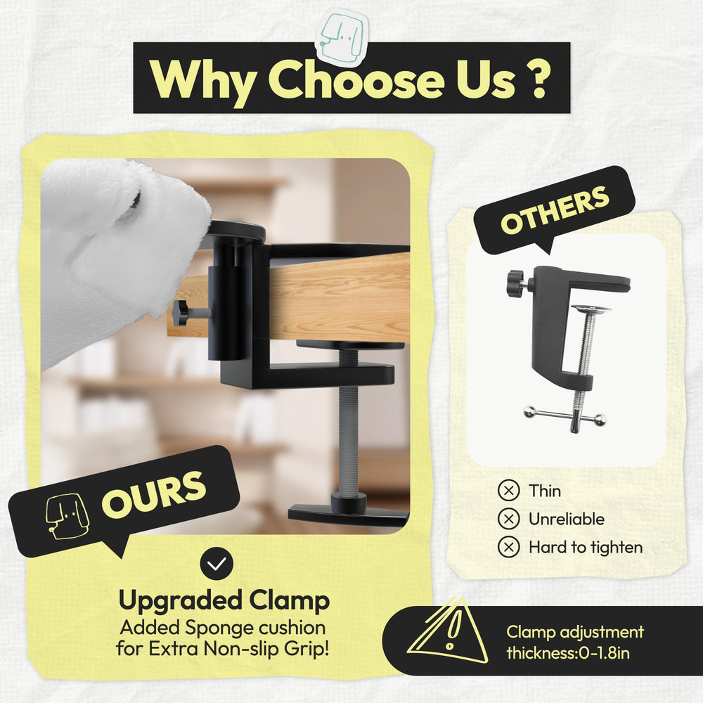 POMESEA cat desk bed metal frame supports up to 50 lbs for versatile cats.