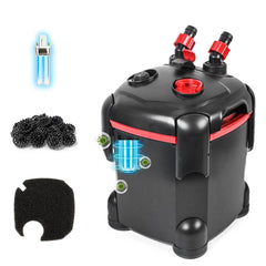 PONDFORSE 172GPH external filter front view improving freshwater water circulation