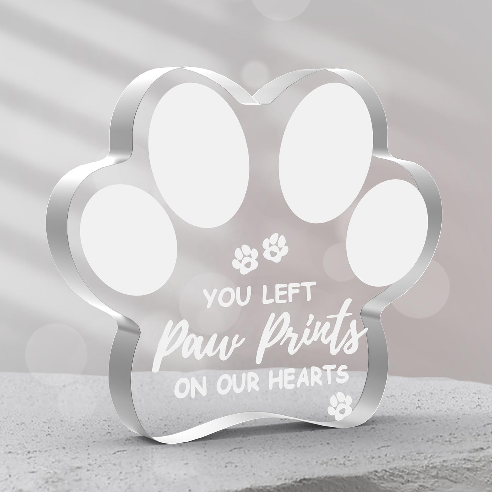 PongTay pet loss remembrance gift set ready for bedside or shelf.