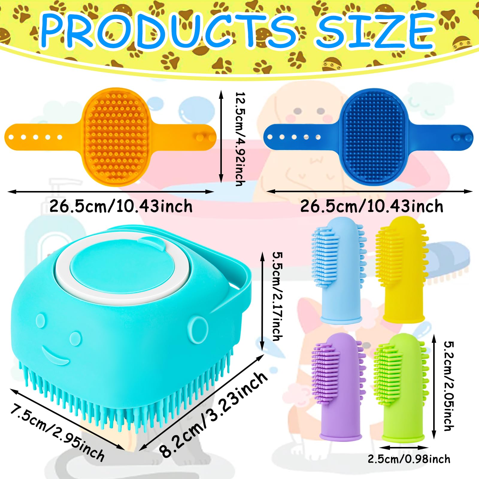Ponpon adjustable-ring-handle bath brush offers a comfortable grip for extended brushing sessions