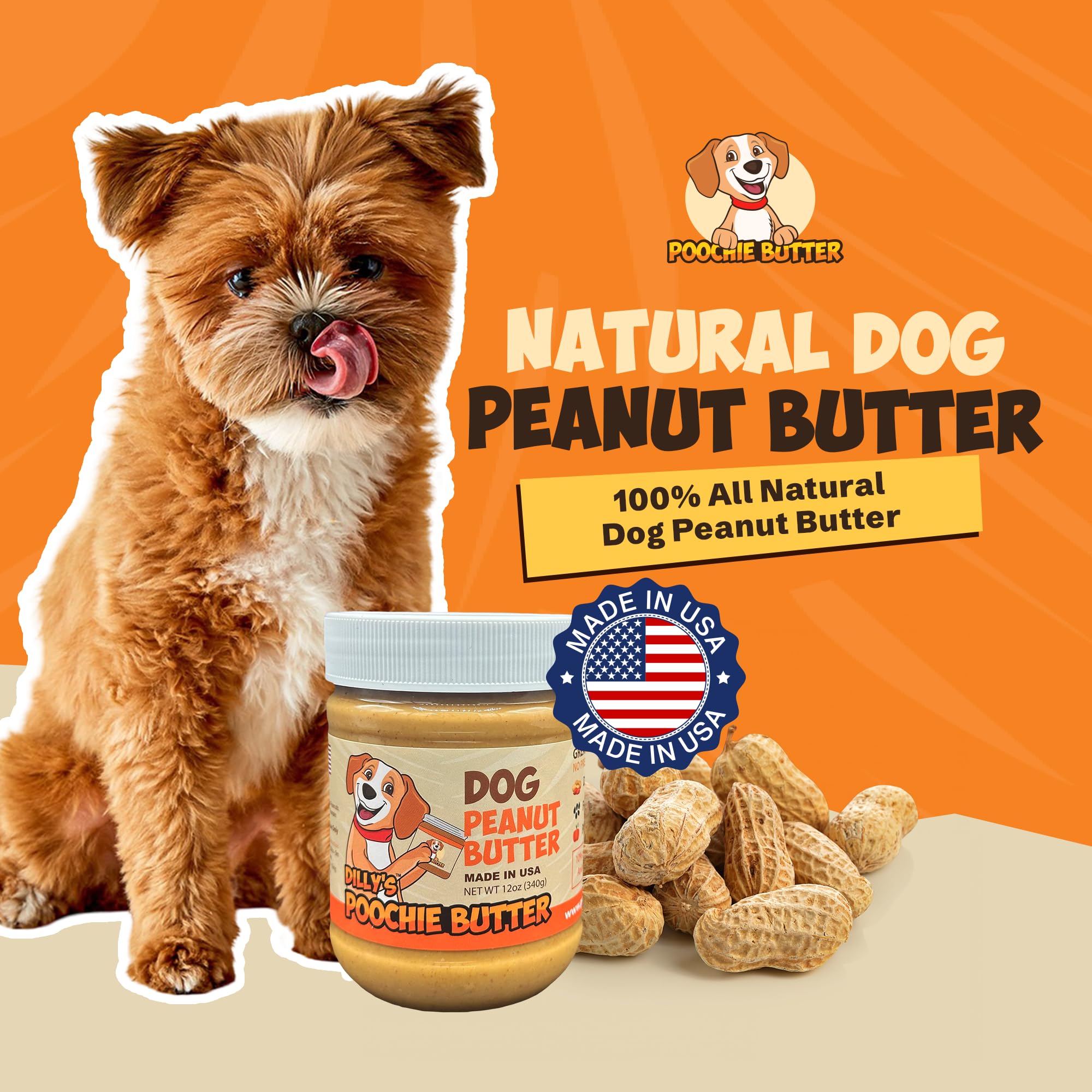 Poochie Butter lick mat enrichment—the creamy spread motivates dogs during training sessions.