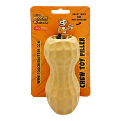 Poochie Butter peanut butter durable chew toy in package for aggressive chewers and long play