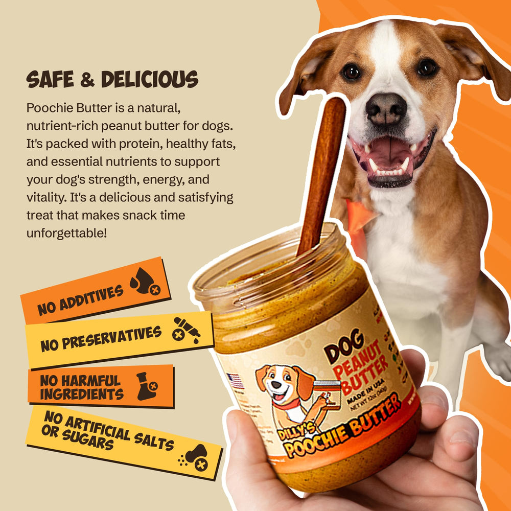 Poochie Butter train reward—enables positive reinforcement during training and interactive play.