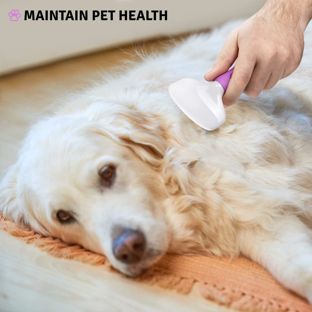 POODLIE Poodle Pet Slicker Brush for dogs cats rabbits multi-pet grooming