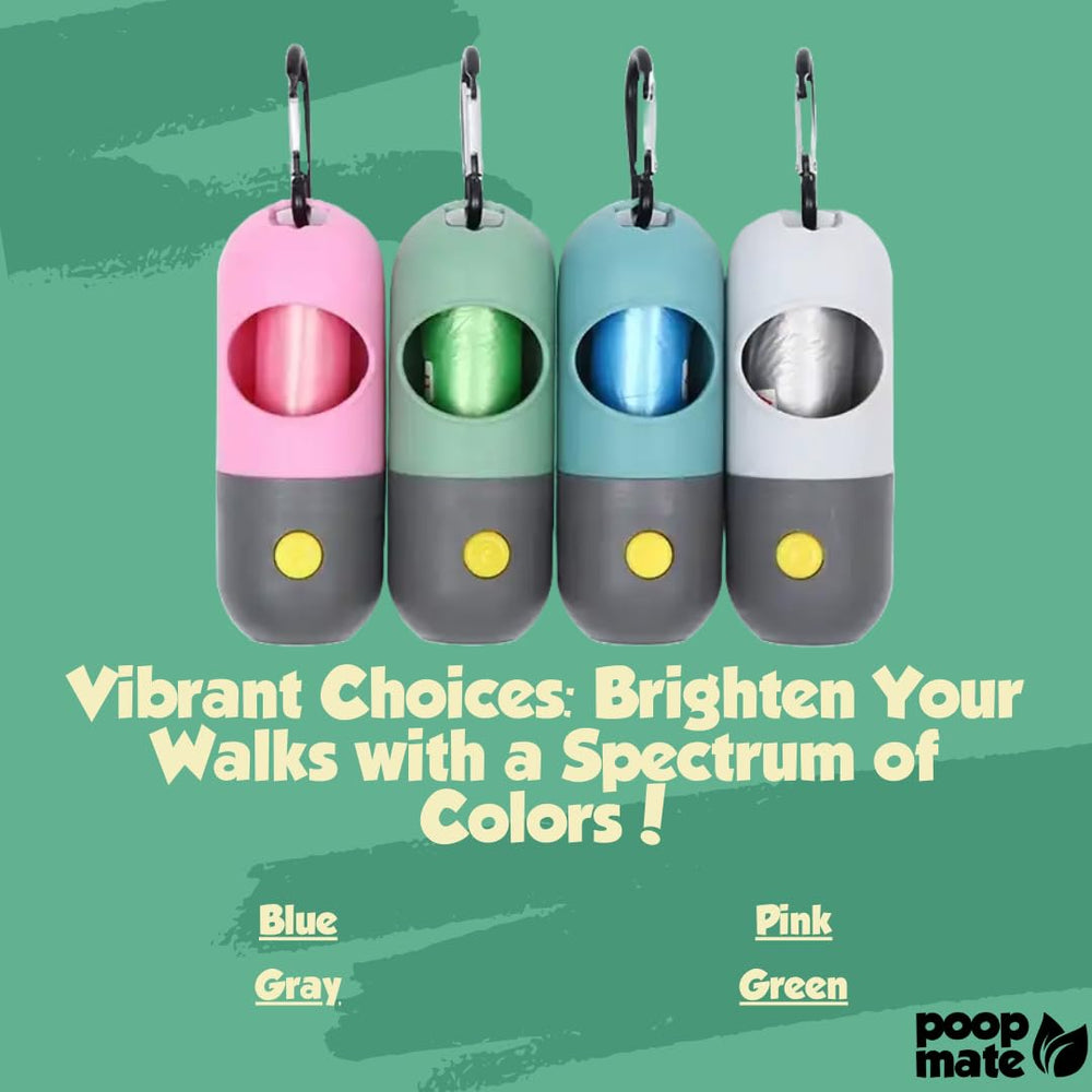 Poop Mate bag refill contains 15 bags for mess-free walks