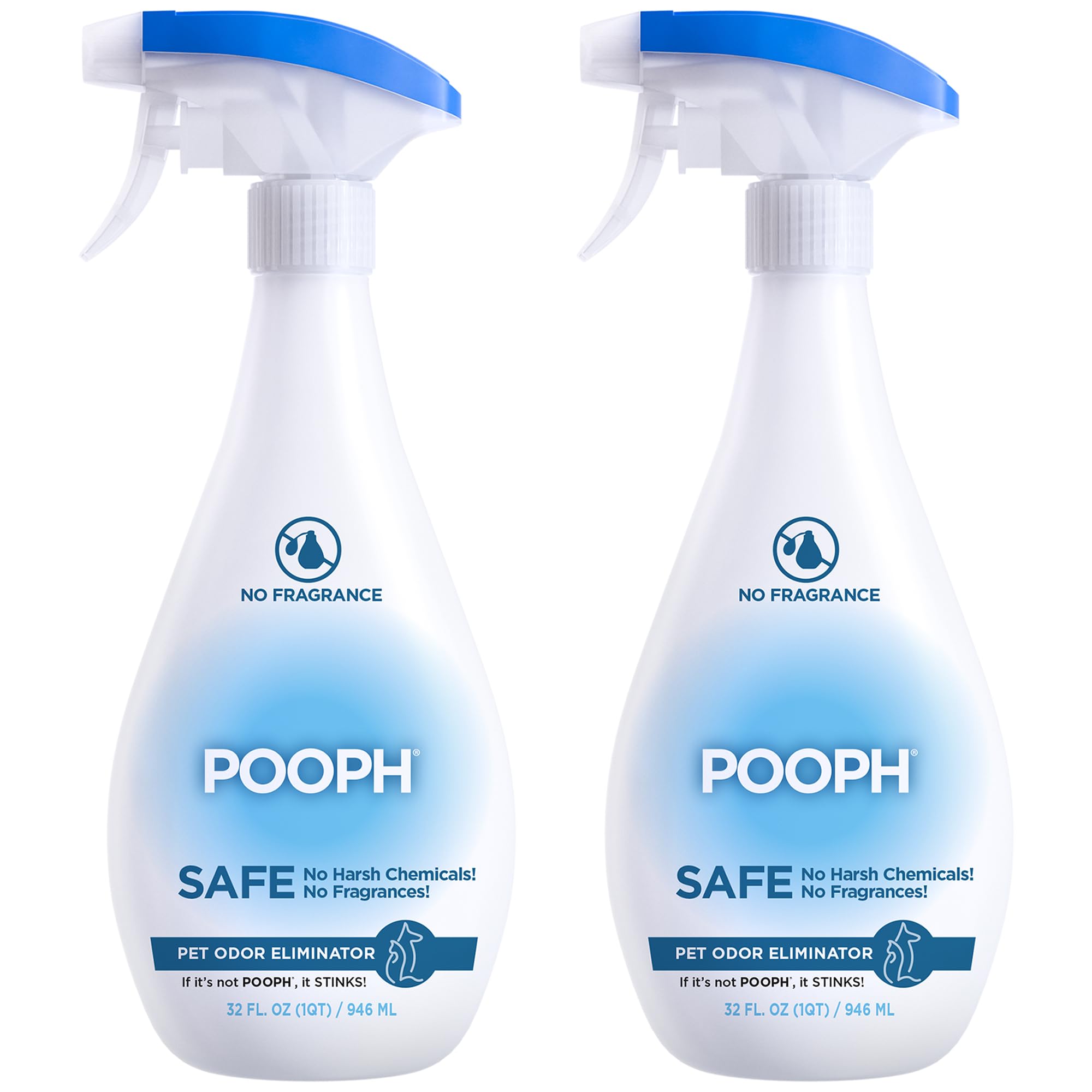 POOPH odor eliminator 32oz spray bottle removing pet odors from home