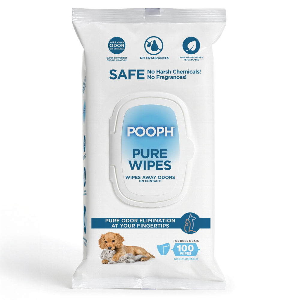 POOPH Pure Wipes travel-friendly kit for on-the-go odor control