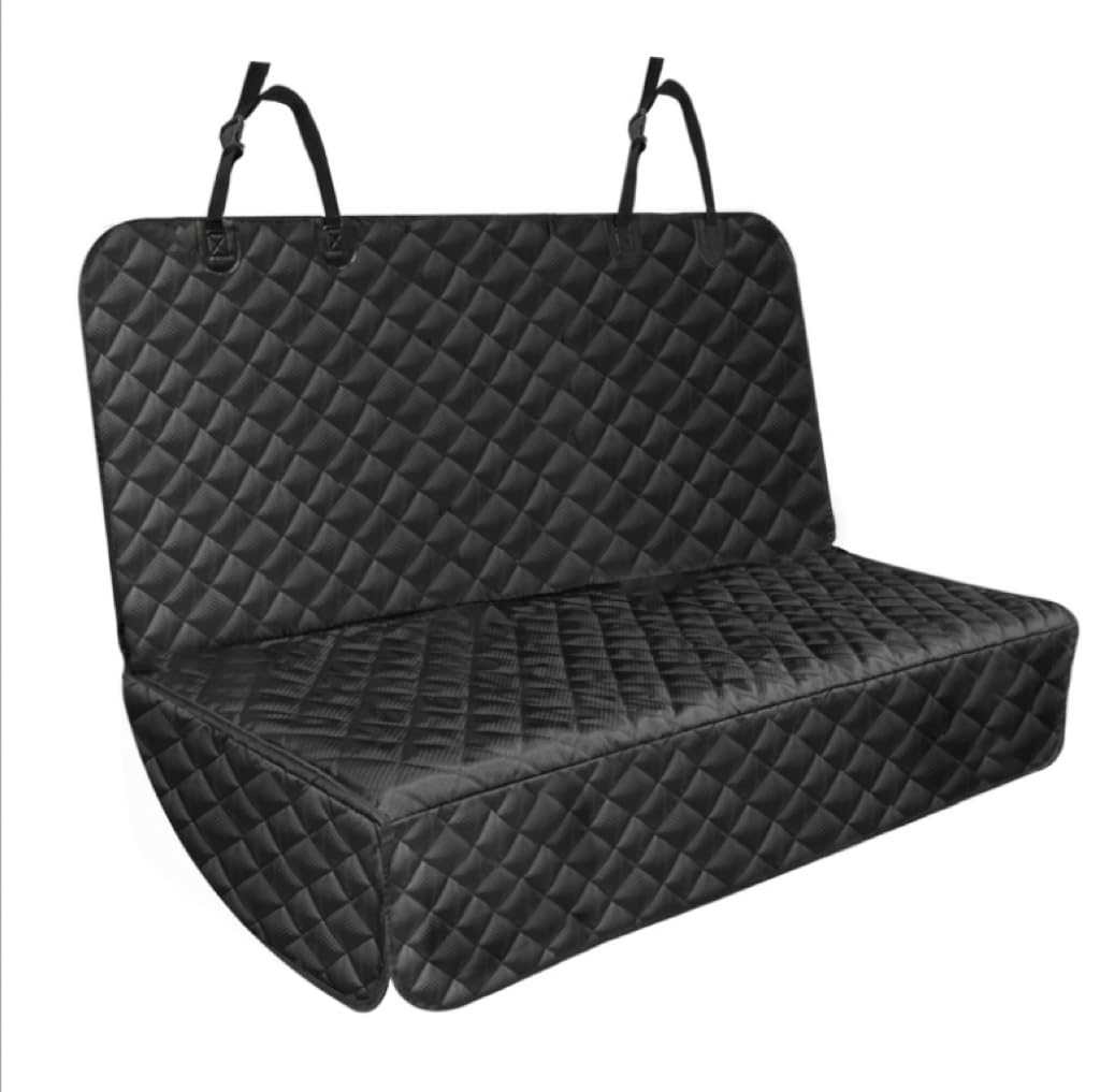 Popbark back-seat-cover fits SUV, truck, and car interiors.