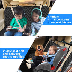 Popbark seat-anchors and adjustable-straps securely hold the cover in place.