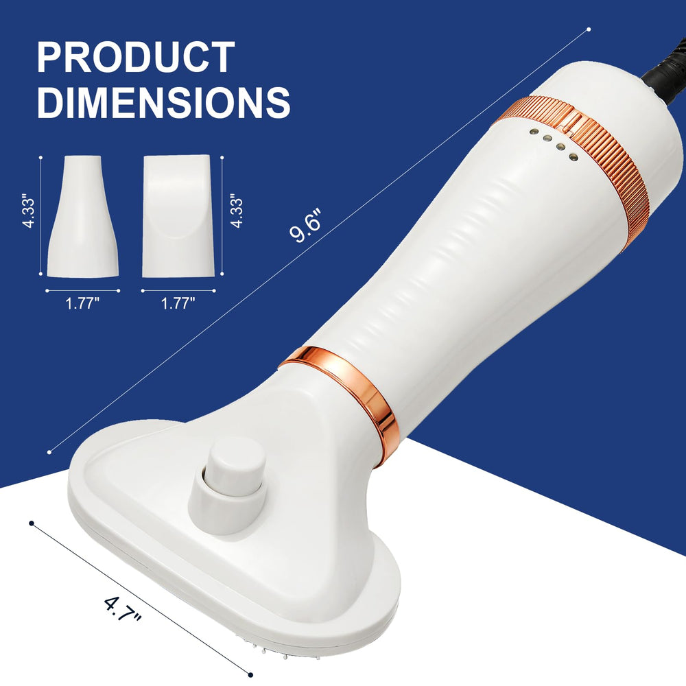 POPET 3-in-1 quiet operation emphasizes low-noise grooming for anxious pets.