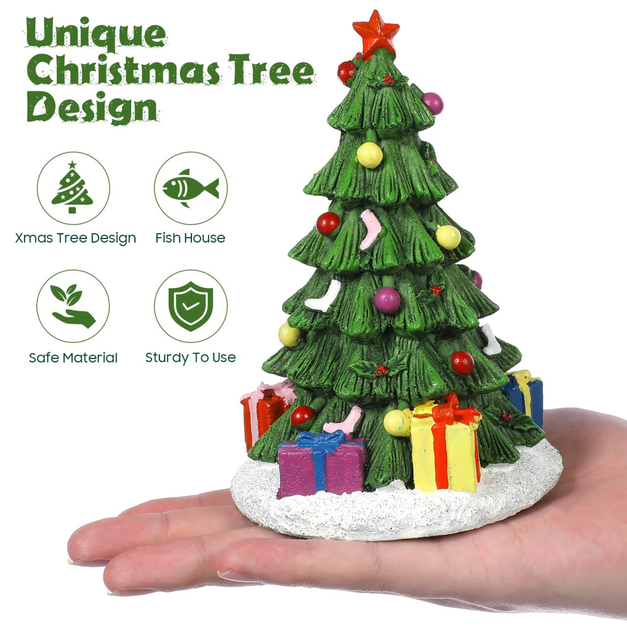 POPETPOP betta hiding tree ornament creates a safe retreat during busy tank moments