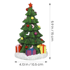 POPETPOP Christmas-themed aquarium decoration adds holiday flair and visual interest to any setup