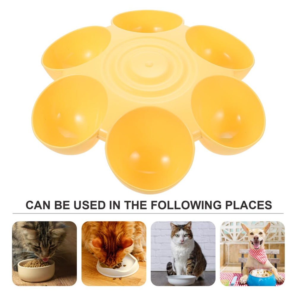 POPETPOP low-profile ergonomic height reduces neck strain for pets of various sizes.