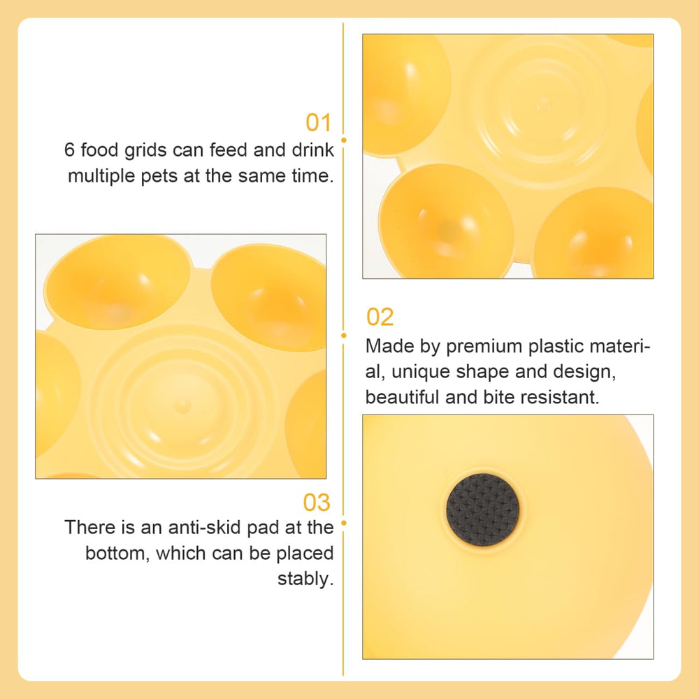 POPETPOP non-toxic PP plastic highlights safe material for everyday pet meals.