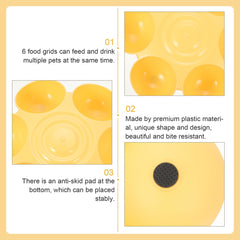 POPETPOP non-toxic PP plastic highlights safe material for everyday pet meals.