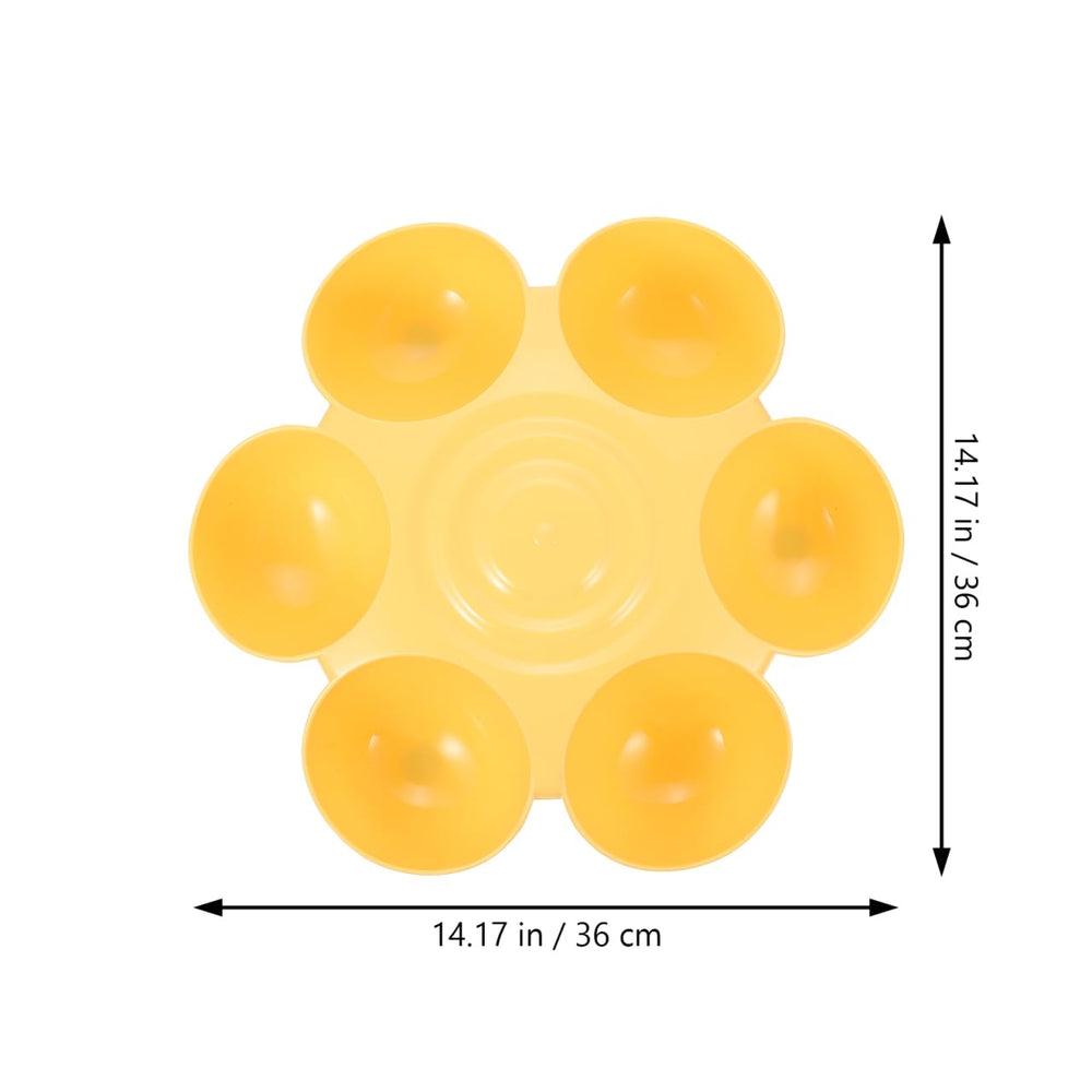 POPETPOP textured surface encourages slower eating for paced meals.