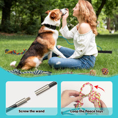 Popoko Flirt Pole carry bag keeps gear organized for on-the-go training.