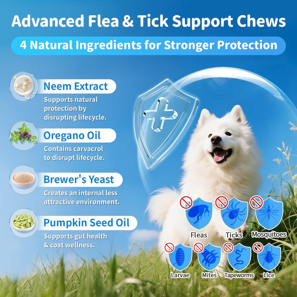 POPPAW natural ingredients neem oregano image highlighting pest defense
