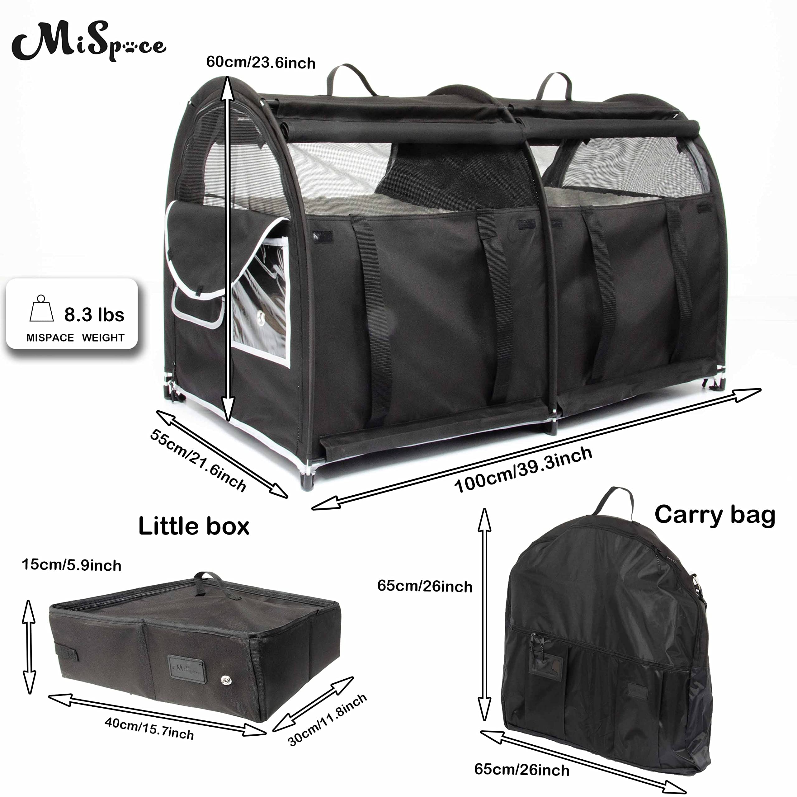 Porayhut Mispace foldable litter box included