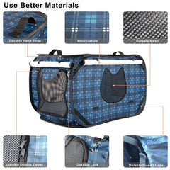 Porayhut steel frame and tear-resistant fabric provide reliable security