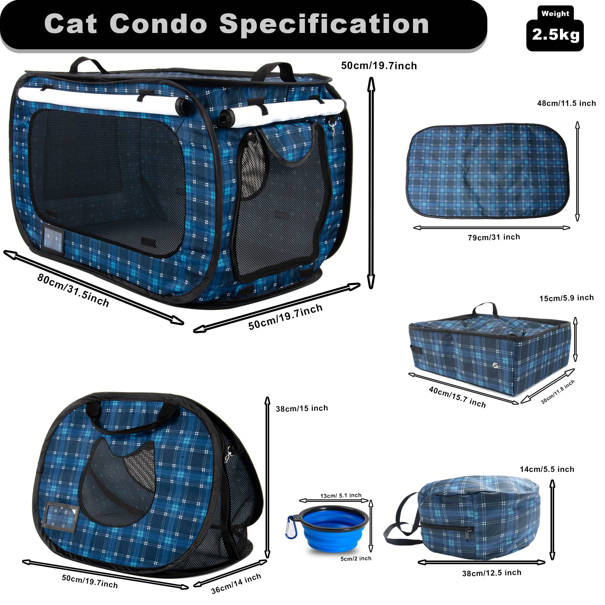 Porayhut tear-resistant oxford fabric and steel frame for durability