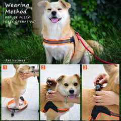 PORDLIE breathable padded mesh promotes cooling comfort during walks