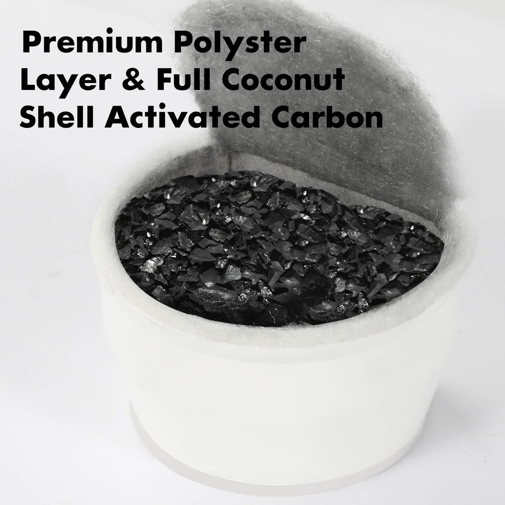 Porens foam filter helps extend fountain pump life with consistent filtration