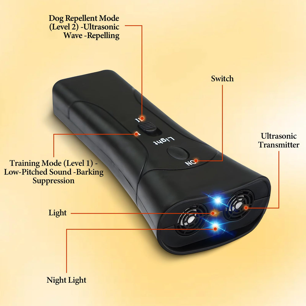Anti Barking Device portable keychain trainer enables on-the-go behavior shaping