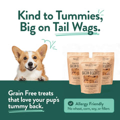 Portland Pet Food Company dogs enjoying treats showcases versatile training rewards for all sizes