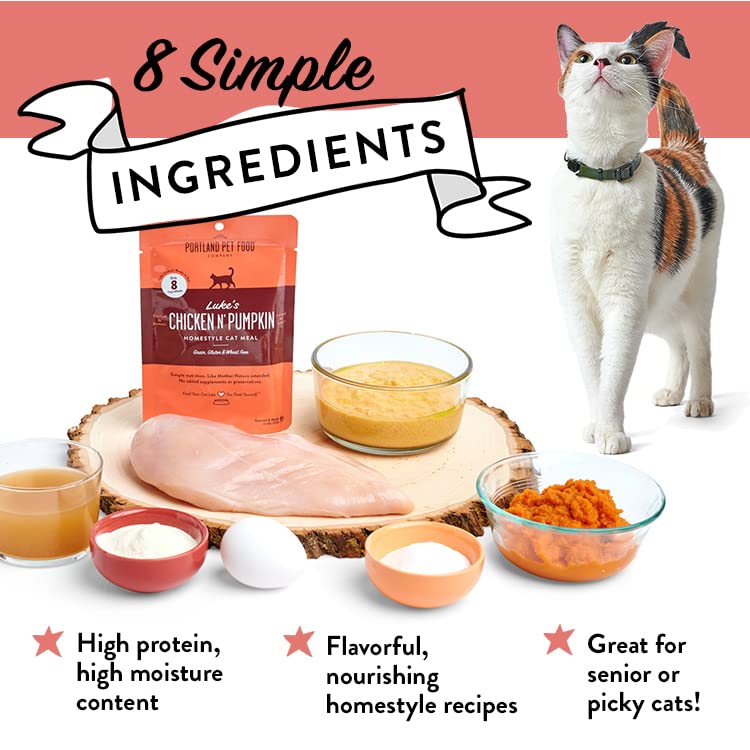 Portland Pet Food Company mixed variety pack front – convenient rotation topper and mixer for meals.