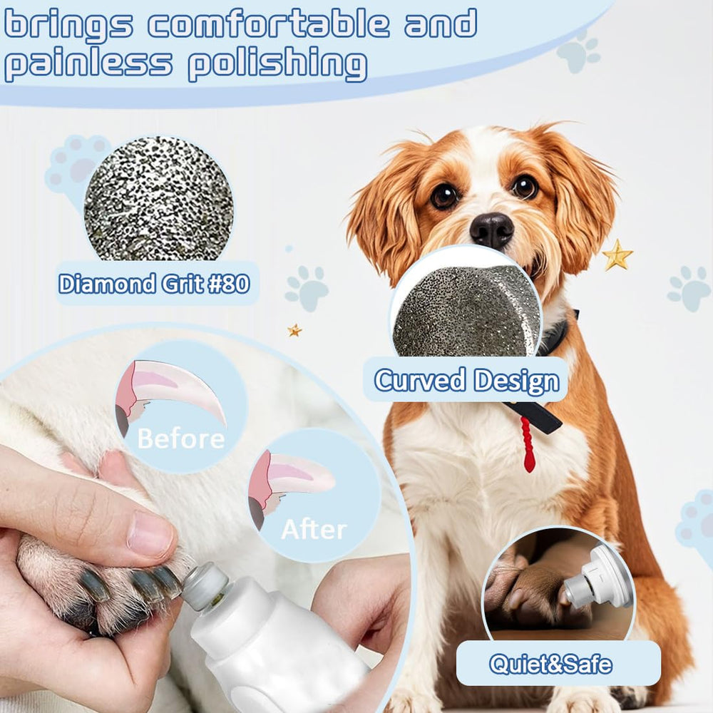 Posinda wheels highlight wide compatibility for popular dog nail grinders